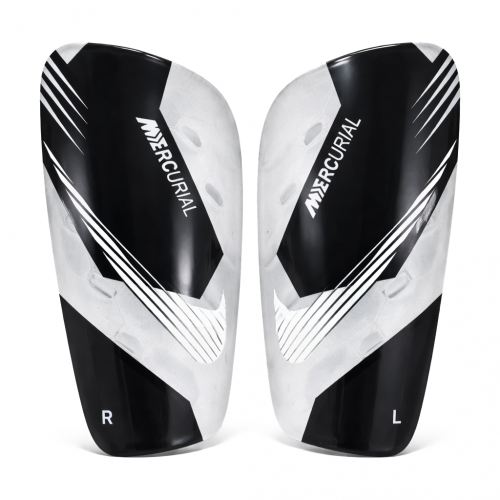 CR-917 CANILLERA MERCURIAL NIKE PEQUEÑO BLANCO / NEGRO ST