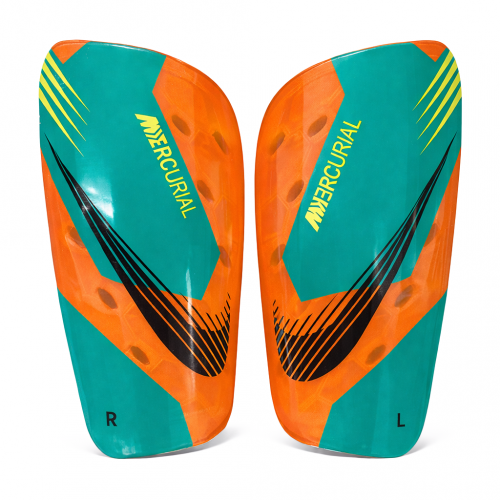 CR-917 CANILLERA MERCURIAL NIKE PEQUEÑO NARANJA / VERDE ST