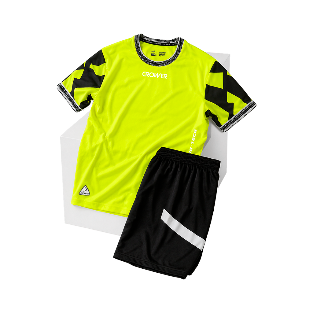 CRU-073 TR UNIFORME PERSONALIZABLE VERDE LIMON