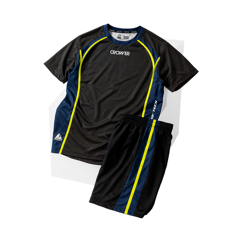 CRU-074 TR UNIFORME PERSONALIZABLE NEGRO