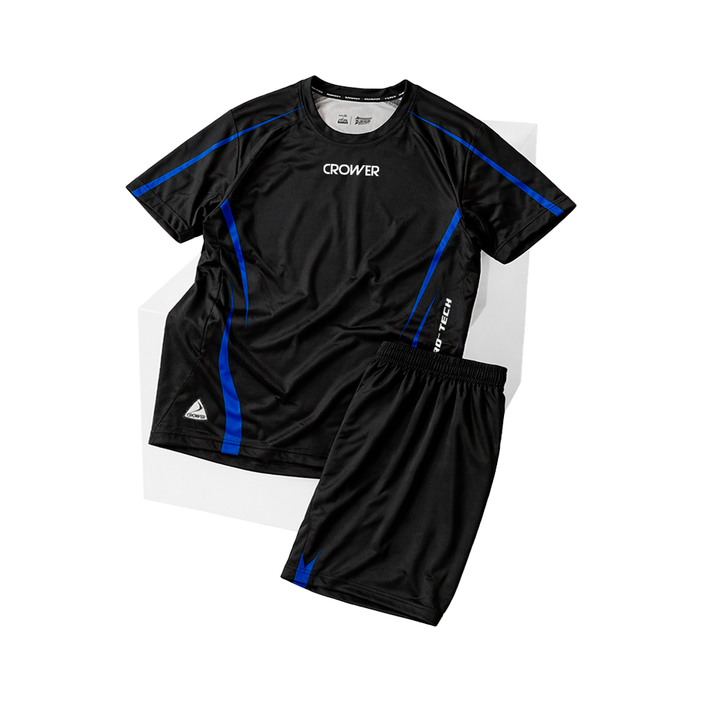 CRU-075 TR UNIFORME PERSONALIZABLE NEGRO