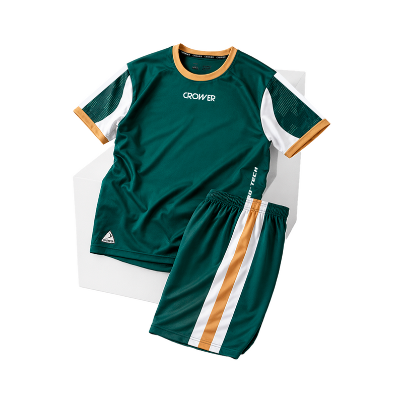 CRU-080 TR UNIFORME PERSONALIZABLE VERDE OSCURO