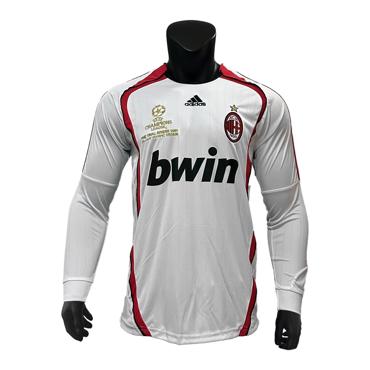 UD-556 TOT MILAN VISITANTE 2007 BUZO RETRO